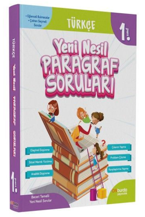 1. Sınıf Türkçe Yeni Nesil Paragraf Soruları Onburda Yayınları