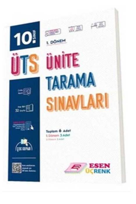 10. Sınıf 1. Dönem ÜTS Ünite Tarama Sınavları Esen Yayınları