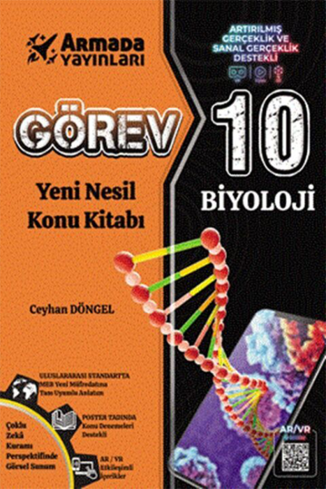 10. Sınıf Biyoloji Yeni Nesil Konu Kitabı Armada Yayınları