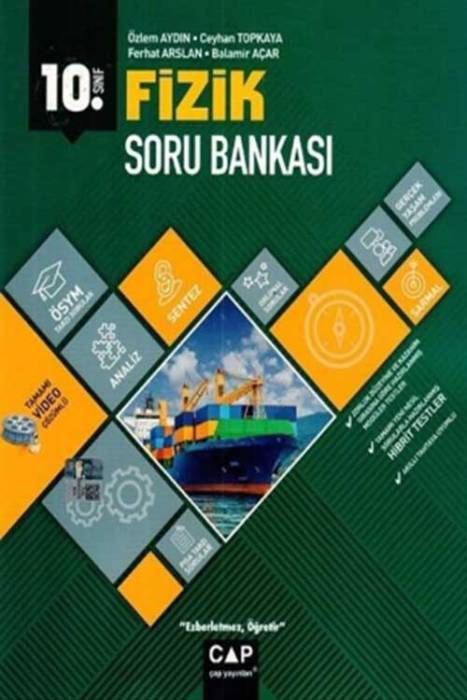 10. Sınıf Fizik Soru Bankası Anadolu Lisesi Video Çözümlü Çap Yayınları