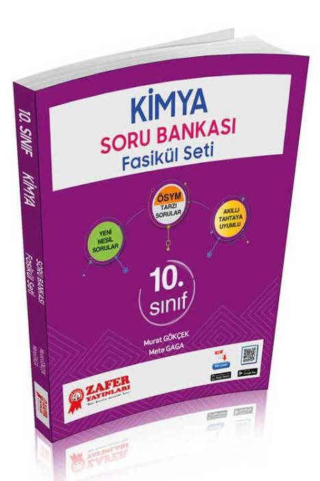 10. Sınıf Kimya Soru Bankası Fasikül Seti Zafer Yayınları
