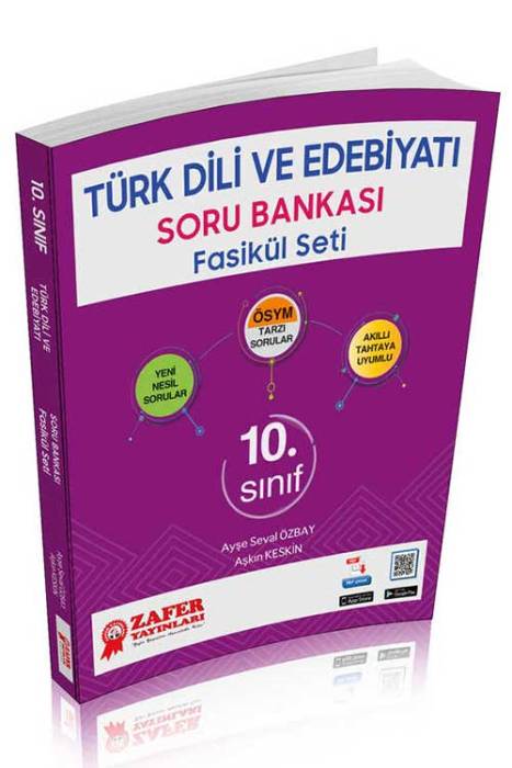 10. Sınıf Türk Dili ve Edebiyatı Soru Bankası Fasikül Seti Zafer Yayınları