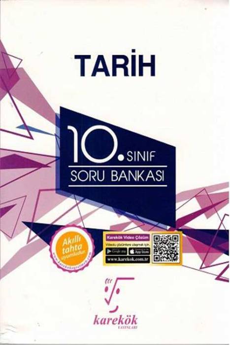 10.Sınıf Tarih Soru Bankası Karekök Yayınları