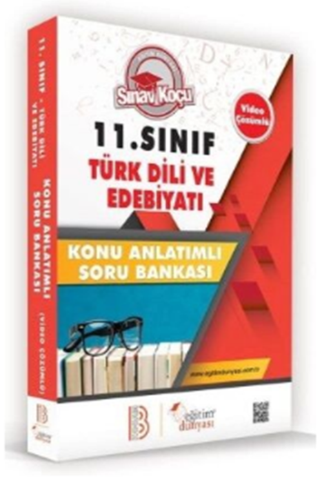 11. Sınıf Türk Dili ve Edebiyatı Sınav Koçu Konu Anlatımlı Soru Bankası Eğitim Dünyası Yayınları