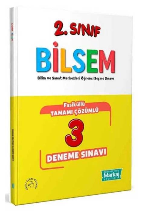 2. Sınıf BİLSEM Hazırlık 3 Fasikül Deneme Markaj Yayınları
