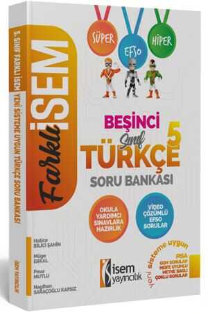 2020 Farklı İsem 5. Sınıf Türkçe Soru Bankası İsem Yayıncılık