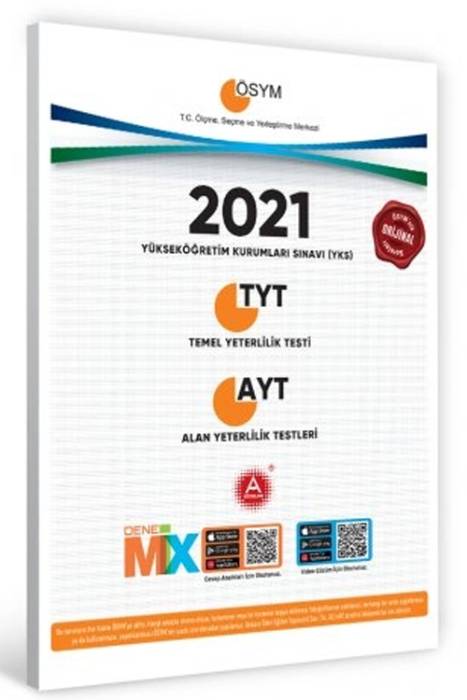 2021 TYT AYT Tıpkı Basım Deneme Sınavı Paketi A Yayınları