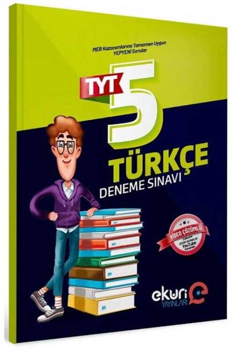 2021 TYT Türkçe 5 Deneme Sınavı Eküri Yayınları
