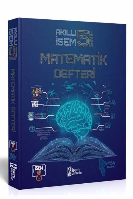 2024 Akıllı İsem 5. Sınıf Matematik Defteri İsem Yayıncılık