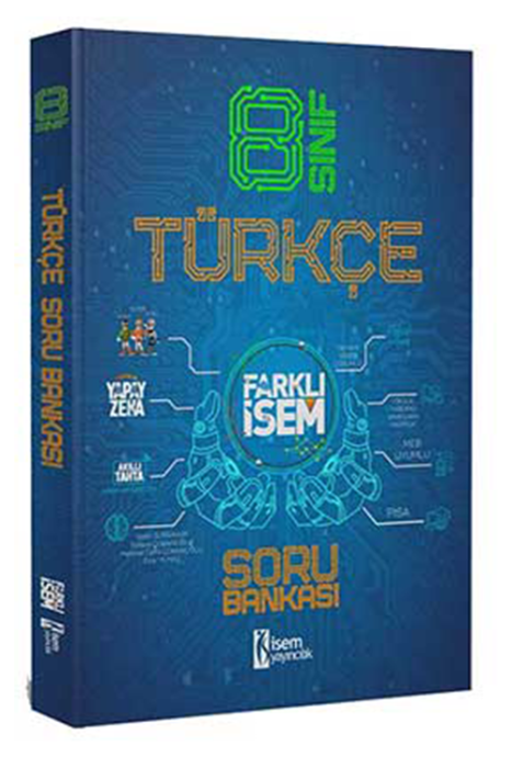 2023 8. Sınıf Farklı İsem Türkçe Soru Bankası İsem Yayıncılık