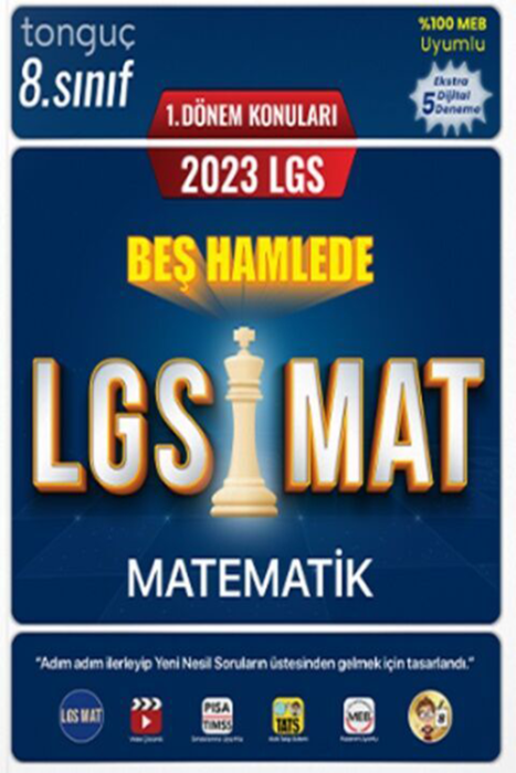 2023 8. Sınıf LGS 1. Dönem 5 Hamlede Matematik Tonguç Akademi Yayınları