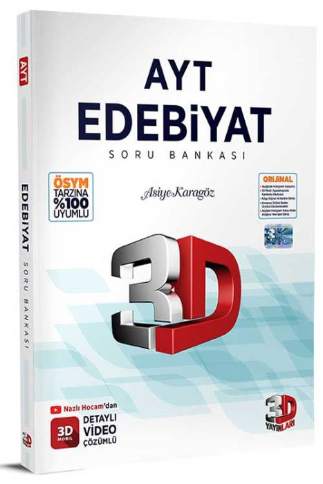 AYT Edebiyat Soru Bankası 3D Yayınları