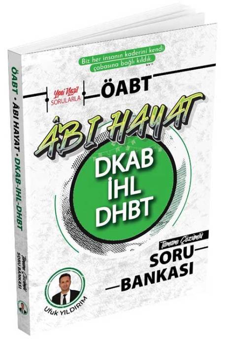 2023 ÂBI Hayat DKAB-İHL-DHBT Çözümlü Soru Bankası Yazarın Kendi Yayını