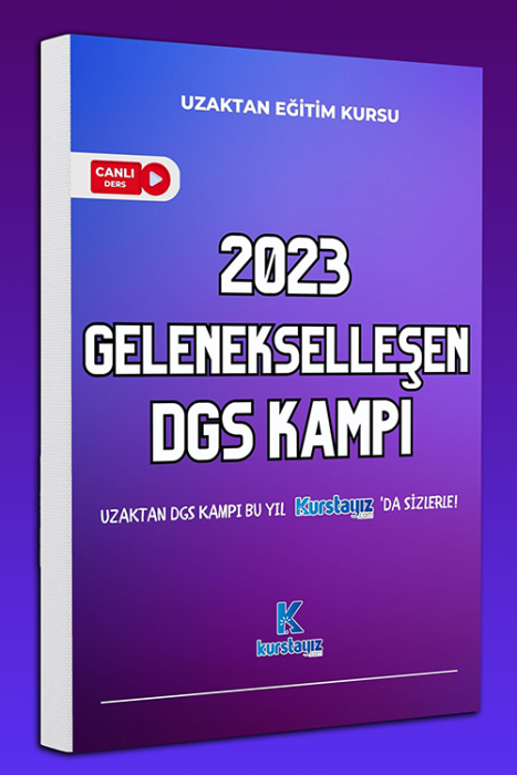2023 DGS Kampı Kurstayız.Com