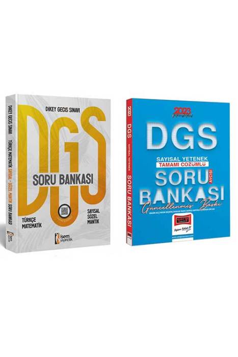 2023 DGS Soru Bankası Seti İsem ve Yargı Yayınları