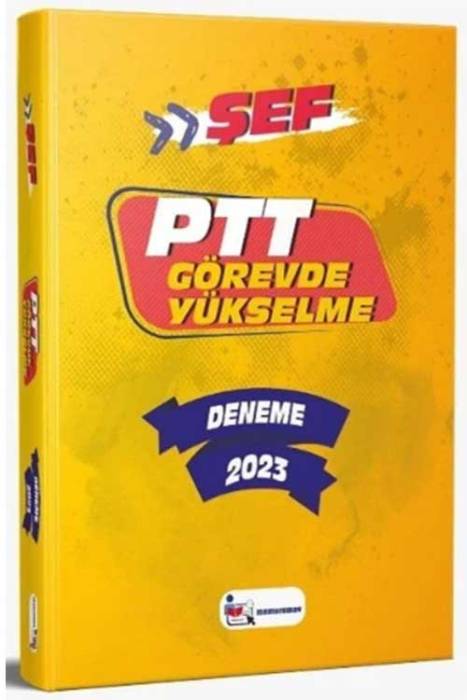 2023 GYS PTT Şef Deneme Görevde Yükselme Memur Sınav Yayınları