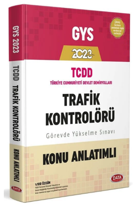 2023 GYS TCDD Trafik Kontrolörü Konu Anlatımlı Görevde Yükselme Data Yayınları