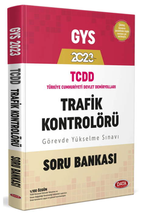 2023 GYS TCDD Trafik Kontrolörü Soru Bankası Data Yayınları