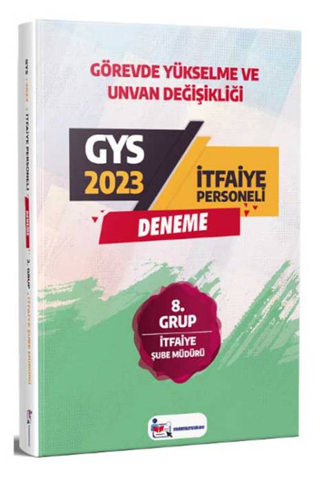 2023 GYS Yerel Yönetimler İtfaiye Şube Müdürü 8. Grup Deneme Görevde Yükselme Memur Sınav Yayınları
