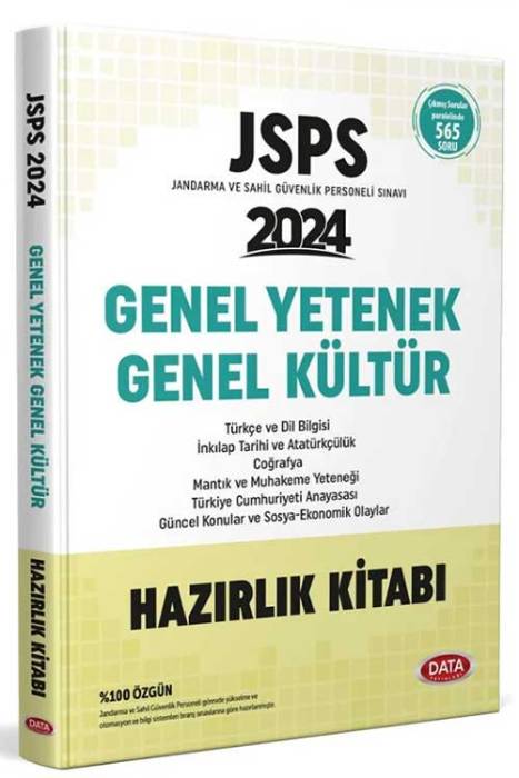 2024 JSPS Jandarma ve Sahil Güvenlik Genel Yetenek Genel Kültür Konu Anlatımlı Hazırlık Kitabı Data Yayınları