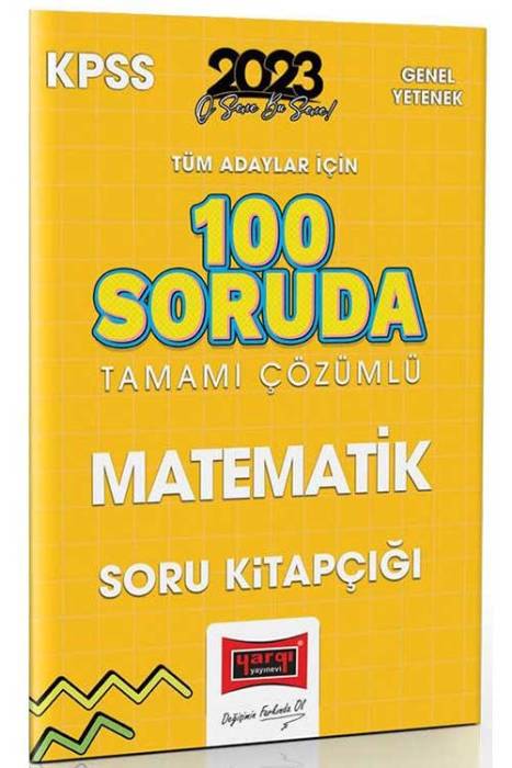 2023 KPSS 100 Soruda Matematik Soru Bankası Çözümlü Yargı Yayınları