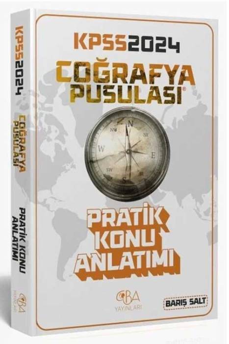 2024 KPSS Coğrafya Pusulası Pratik Konu Anlatımı CBA Akademi Yayınları