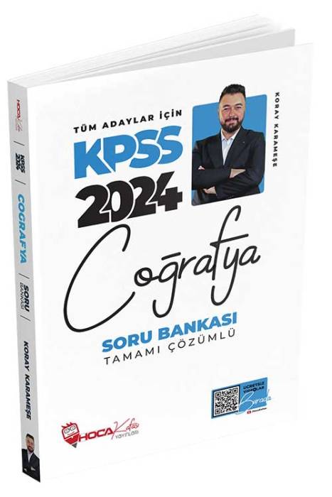 2024 KPSS Coğrafya Tamamı Çözümlü Soru Bankası Hoca Kafası Yayınları