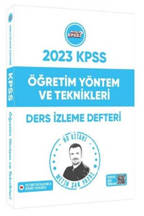 2023 KPSS Eğitim Bilimleri Öğretim Yöntem ve Teknikleri Ders İzleme Defter Hangi KPSS Yayınları
