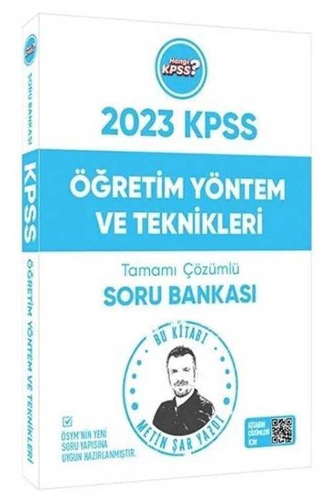 2023 KPSS Eğitim Bilimleri Öğretim Yöntem ve Teknikleri Soru Bankası Hangi KPSS Yayınları