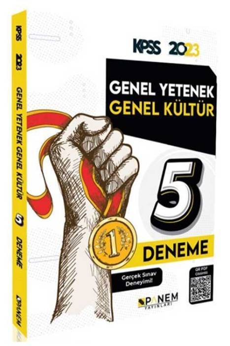 2023 KPSS Genel Yetenek Genel Kültür Tamamı Çözümlü 5 Deneme Panem Yayınları