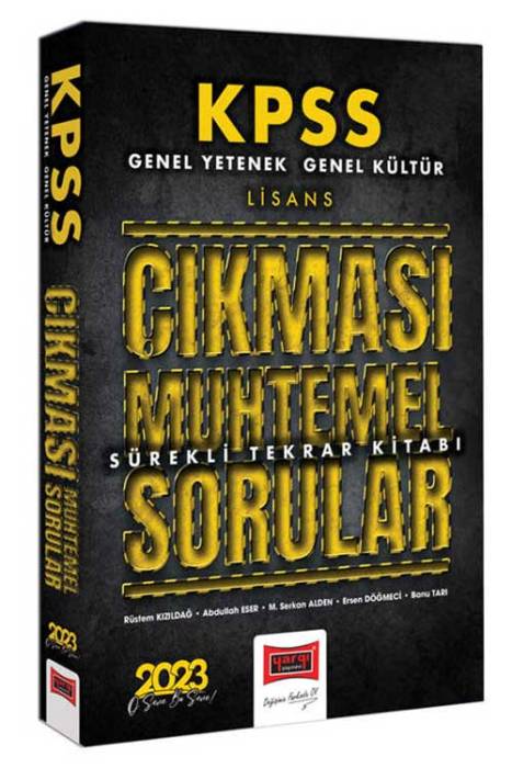 2023 KPSS GK-GY Çıkması Muhtemel Sorular Sürekli Tekrar Kitabı Yargı Yayınları