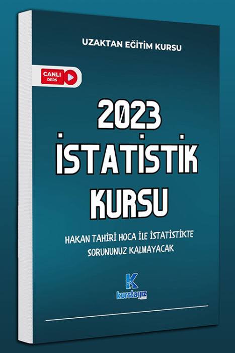 2023 KPSS İstatistik Uzaktan Eğitim Kursu Kurstayız.Com