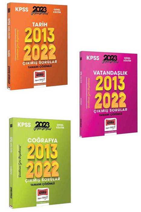 2023 KPSS Lisans Genel Kültür Çıkmış Sorular Seti Yargı Yayınları