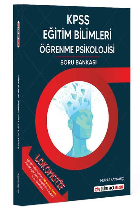 2023 KPSS Lokomotif Eğitim Bilimleri Öğrenme Psikolojisi Soru Bankası Dijital Hoca Akademi Yayınları