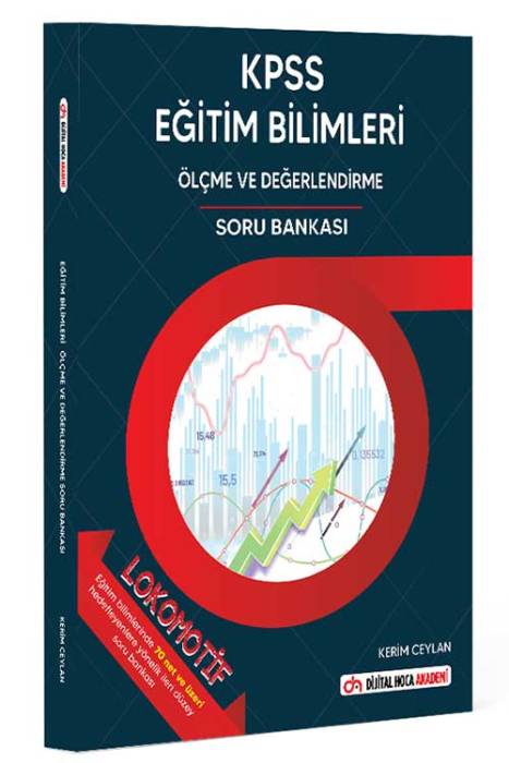 2023 KPSS Lokomotif Eğitim Bilimleri Ölçme ve Değerlendirme Soru Bankası Dijital Hoca Akademi Yayınları