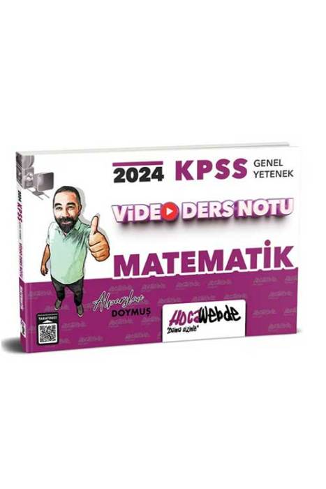2024 KPSS Matematik Video Ders Notu HocaWebde Yayınları