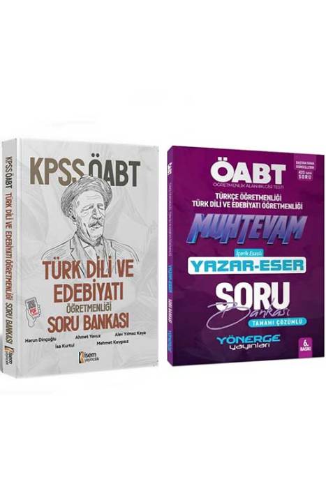 2024 KPSS ÖABT Türk Dili Edebiyatı Muhteva Soru Bankası Seti İsem ve Yönerge Yayınları