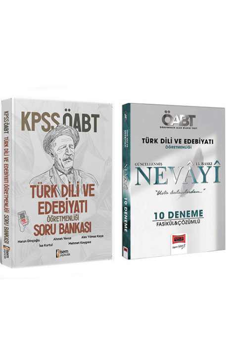 2023 KPSS ÖABT Türk Dili ve Edebiyatı Öğretmenliği NEVAYİ Soru Bankası ve Deneme Seti İsem ve Yargı Yayınları