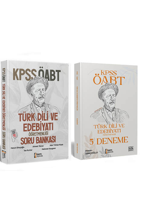 2024 KPSS ÖABT Türk Dili ve Edebiyatı Soru Bankası ve Deneme Seti İsem Yayıncılık