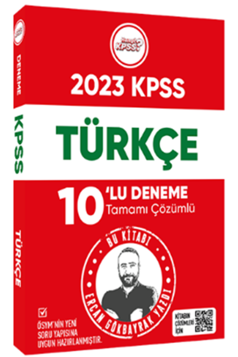2023 KPSS Türkçe 10 Deneme Çözümlü Hangi KPSS Yayınları