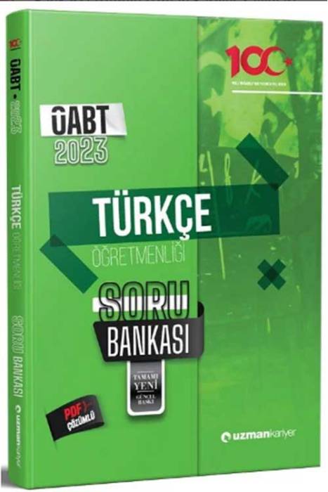 2023 ÖABT Türkçe Öğretmenliği Soru Bankası Çözümlü Uzman Kariyer Yayınları