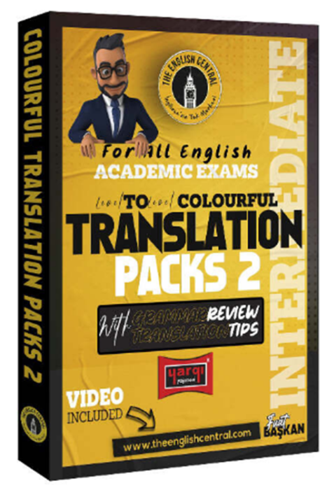 2023 Tüm İngilizce Akademik Sınavlar İçin Çeviri Fasikülleri Gramer Özeti Çeviri İpuçları Translation Packs 2 (İntermadiate) Yargı Yayınları