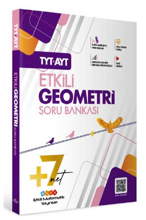 2023 YKS TYT AYT Etkili Geometri Soru Bankası Etkili Matematik Yayınları