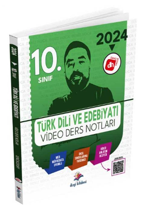 2024 10. Sınıf Türk Dili ve Edebiyatı Video Ders Notları Dizgi Kitap Yayınları