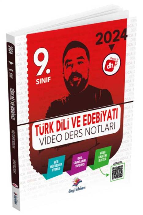 2024 9. Sınıf Türk Dili ve Edebiyatı Video Ders Notları Dizgi Kitap Yayınları