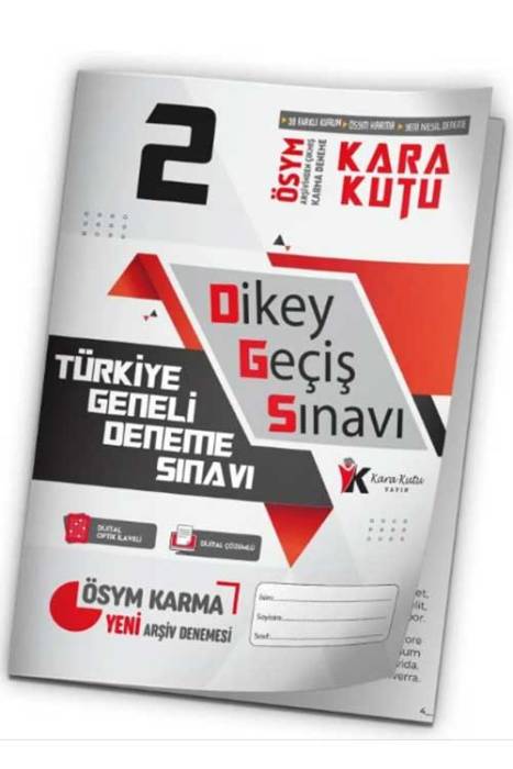 2024 DGS ÖSYM Arşivi Karma Kara Kutu Çıkmış Soru Türkiye Geneli Çözümlü Deneme 10/2.Kitapçık İnformal Yayınları