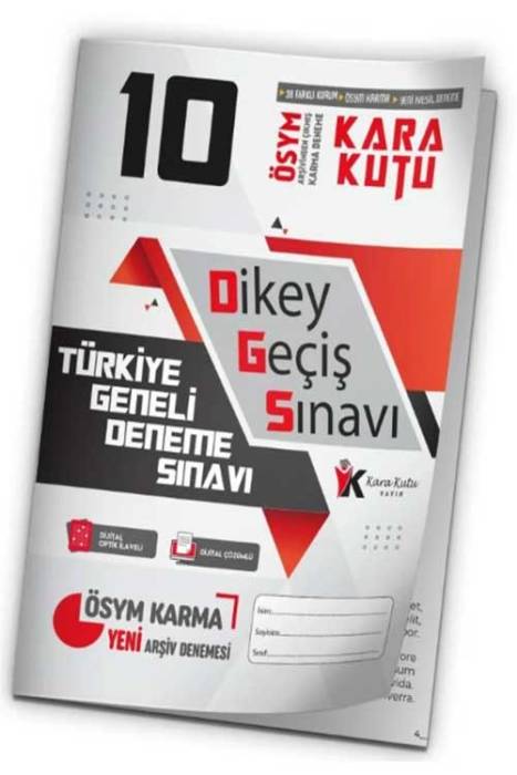 2024 DGS ÖSYM Arşivi Karma Kara Kutu Çıkmış Soru Türkiye Geneli Çözümlü Deneme 10/10.Kitapçık İnformal Yayınları