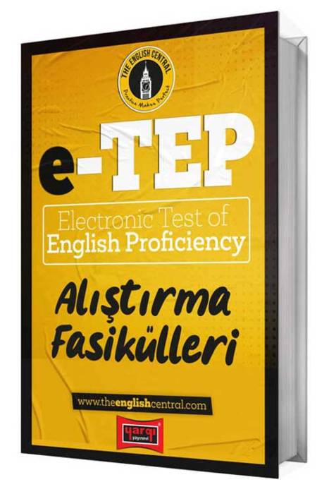2024 E-Tep Electronic Test Of English Proficiency Alıştırma Fasikülleri Yargı Yayınları