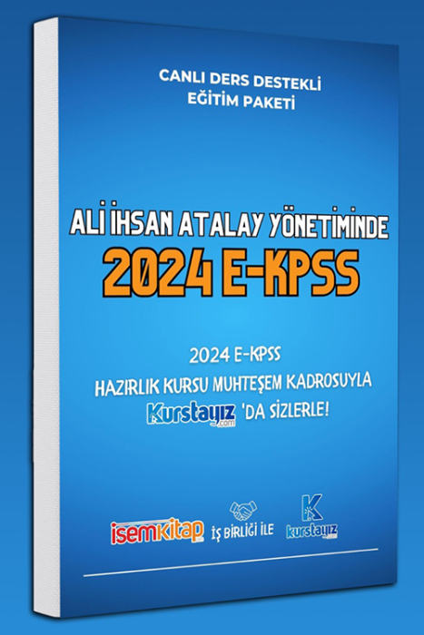 2024 EKPSS Hazırlık Kursu Kurstayız.com