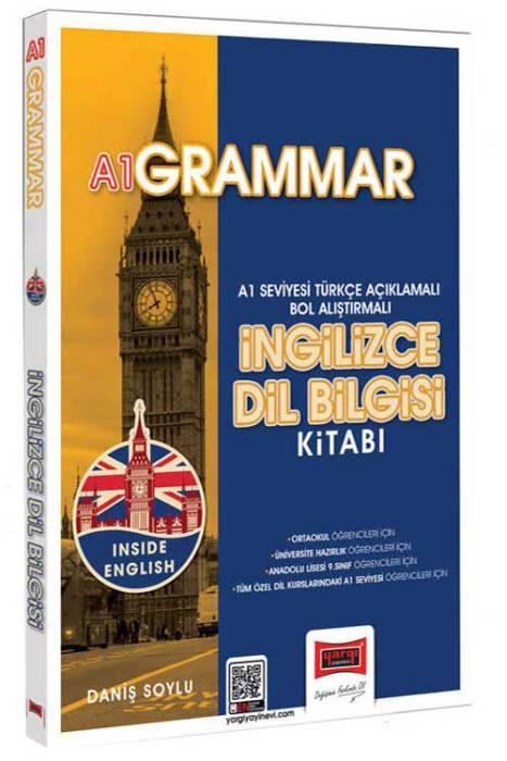2024 Inside English A1 Grammar İngilizce Dil Bilgisi Kitabı Yargı Yayınları